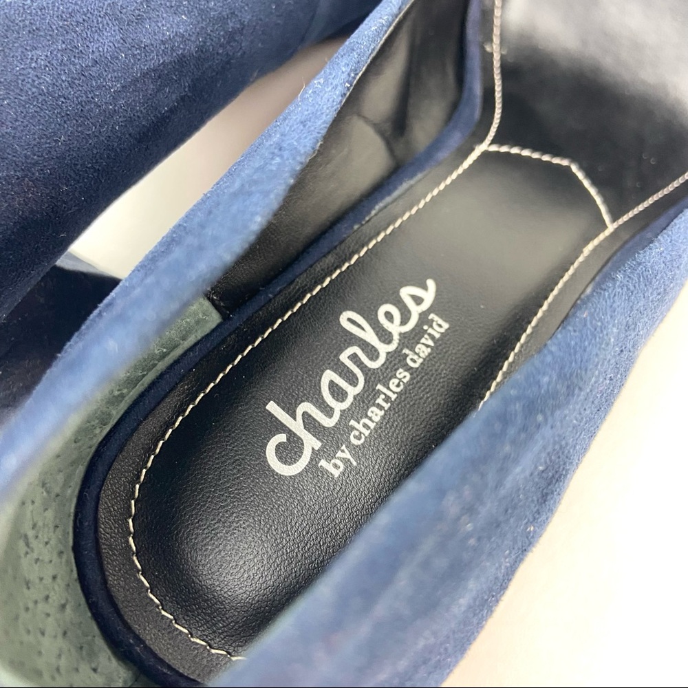 Charles By Charles David Navy Heels - Picture 4 of 7